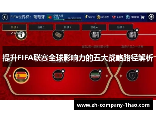 提升FIFA联赛全球影响力的五大战略路径解析